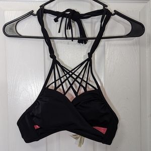 Victoria's Secret Black Bikini Top Size XS